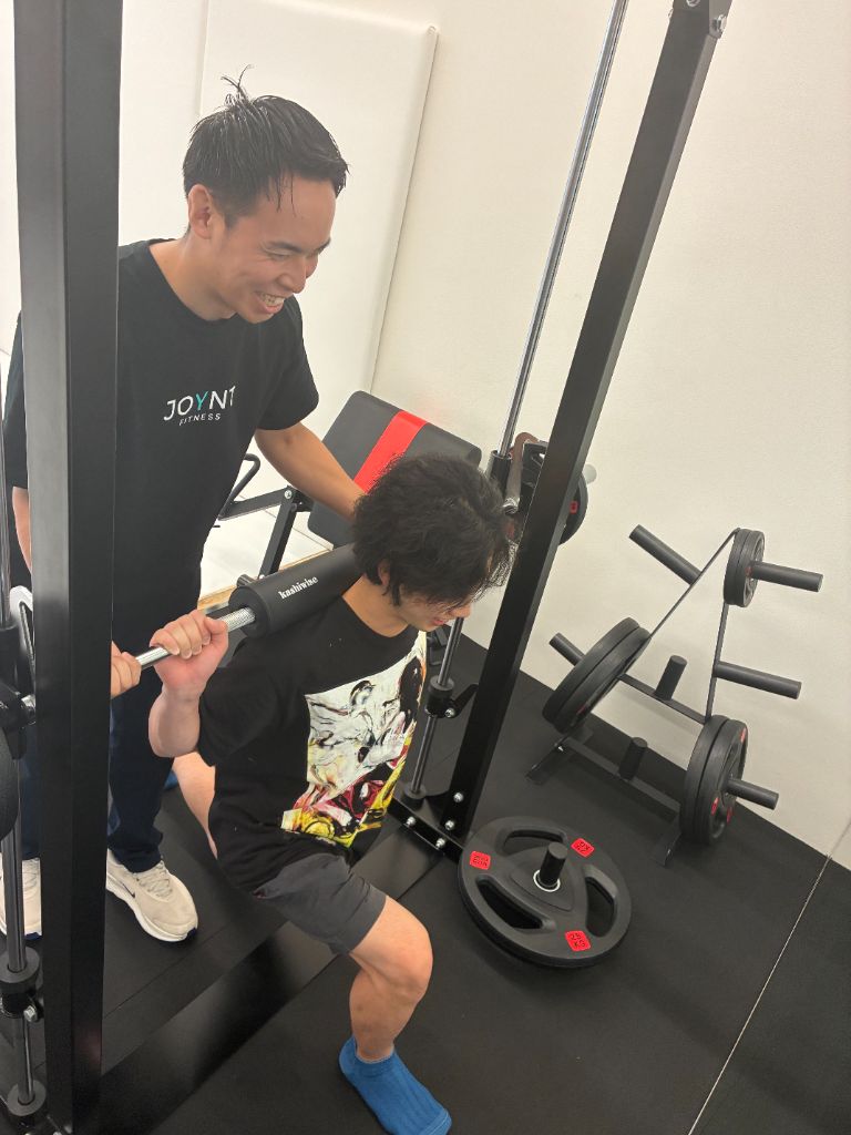 完全プライベート空間でのトレーニング
